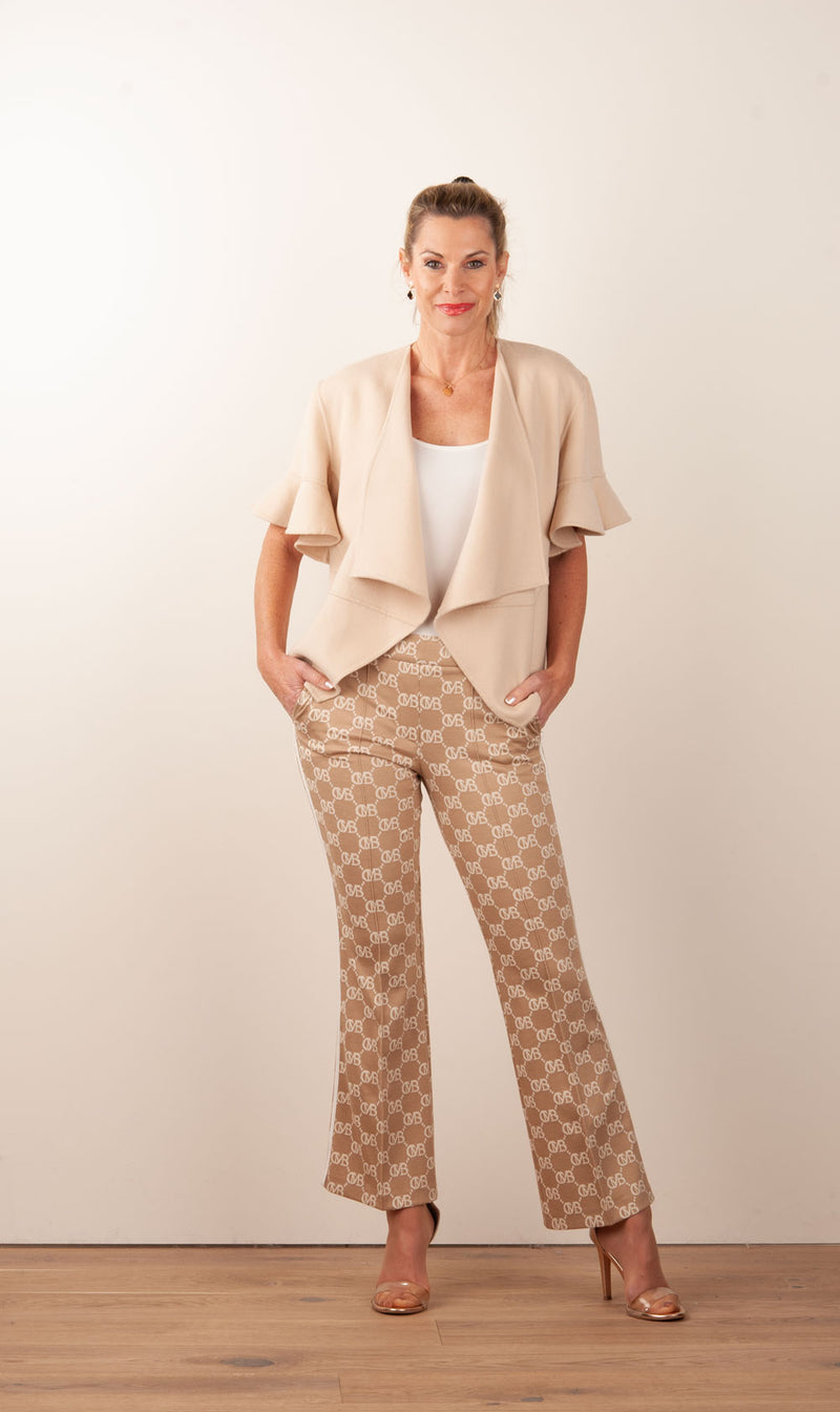 Hose „Francoise“ Beige | Creme