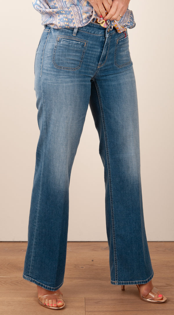 Jeans „Tess“ Blau