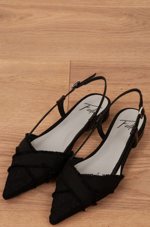 Slingpumps Schwarz