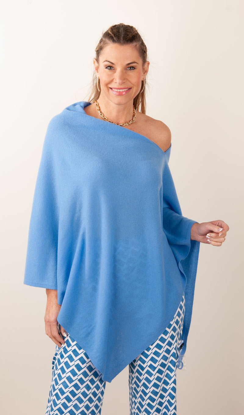 Kaschmir Pullover Blau