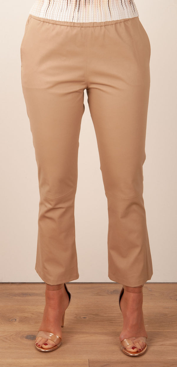 Lederhose Beige