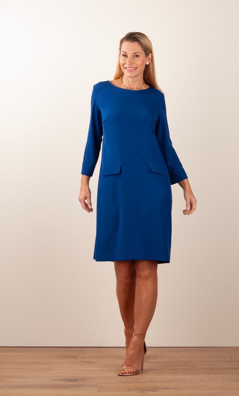 Kleid Royalblau