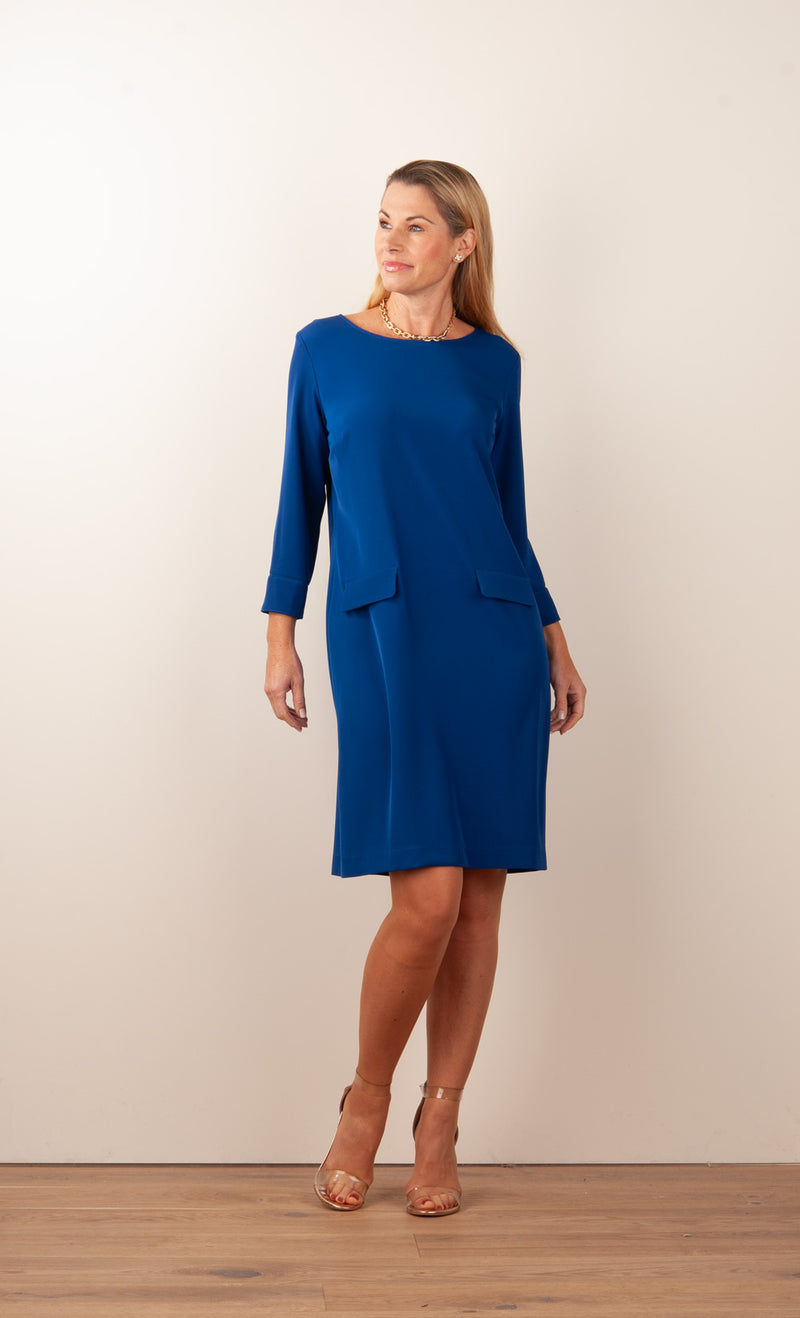 Kleid Royalblau