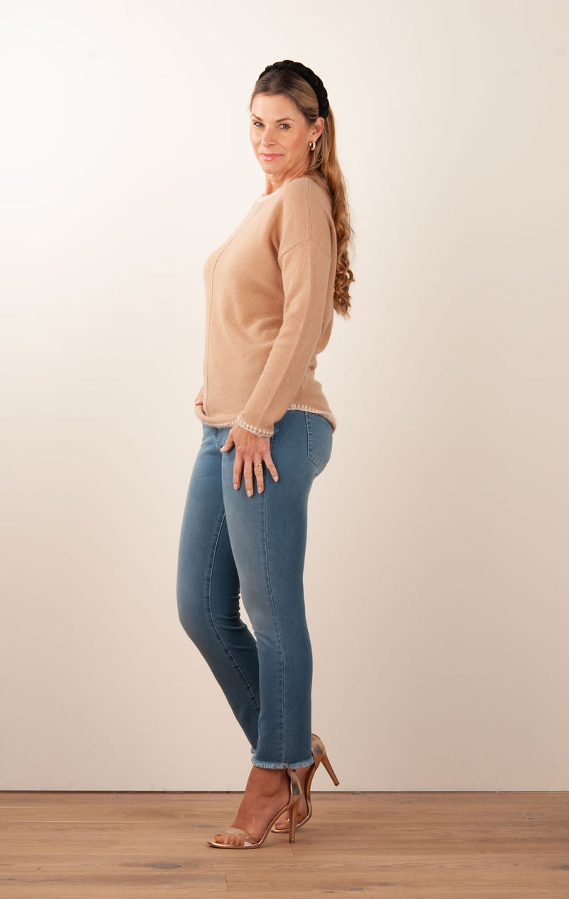 Jeans „Claire“ Hellblau