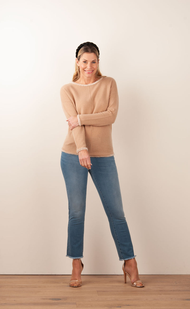 Jeans „Claire“ Hellblau